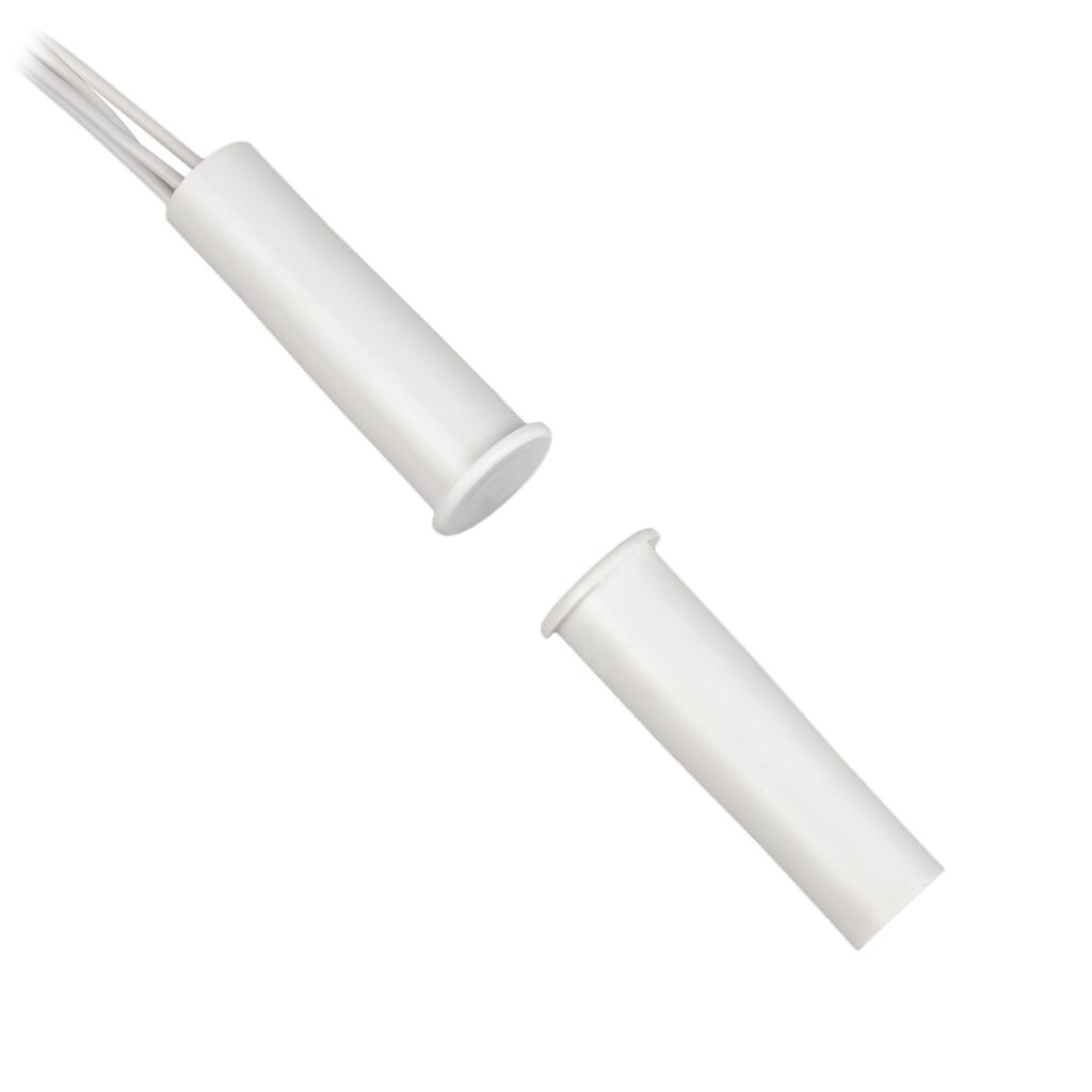 Interruttore Magnetico Bianco NO/NC - Sensore Porta Finestra Per Allarme - Foto 7